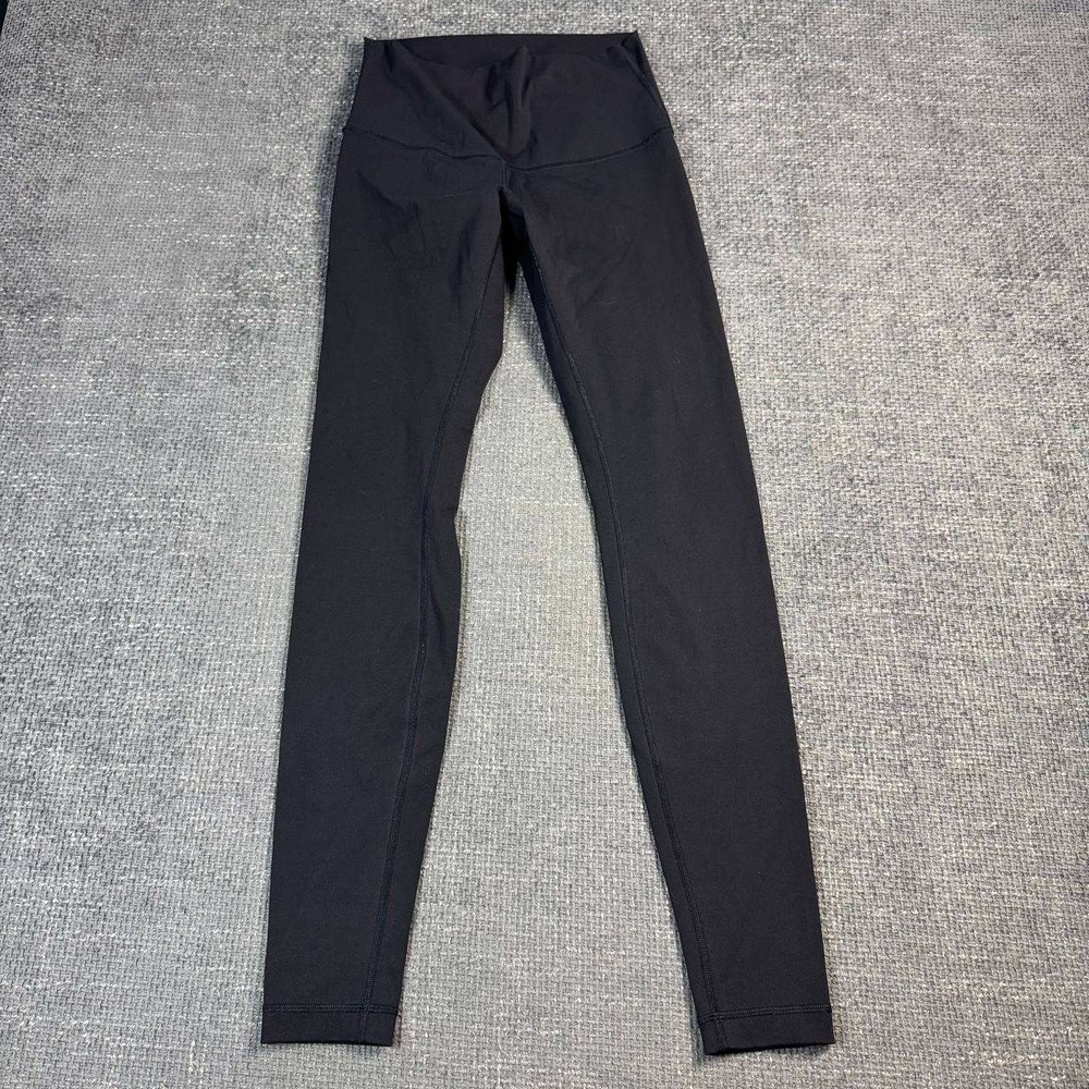 Lululemon Align High Rise Leggings Womens 4 Black Nulu Yoga Pants 28" Inseam